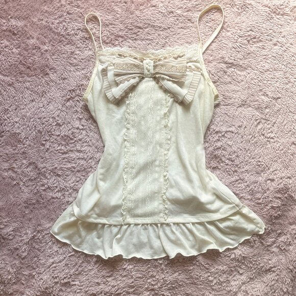 Rare Axes Femme Bow Cami - Picture 2 of 5